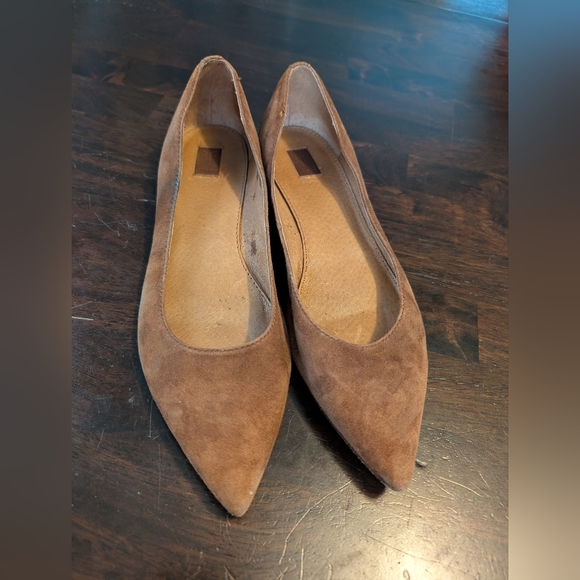 Frye Shoes - Frye Sienna Tan Women's Ballet Flats, Size 8.5
